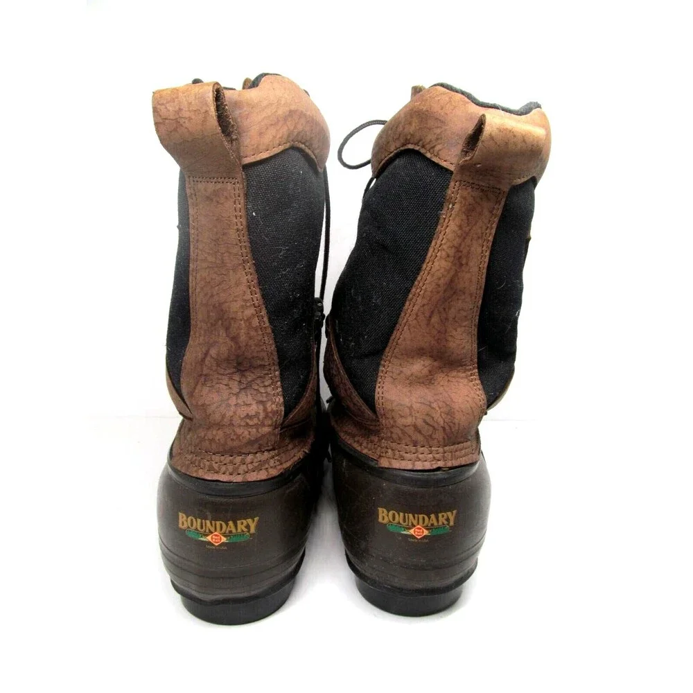 Red Ball Boundry Mens 42834 Insulated Waterproof Duck Boots Size US 10 GUC   USA